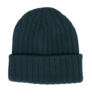 クー（Coo.）帽子 ニットキャップ ベーシックボリュームリブワッチ 緑 グリーン 897CO5ST0026 GRN