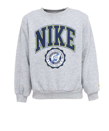 ナイキ（NIKE）ジュニア NKB B NSW P.E. GFX クルー スウェットシャツ 86N219-GAK