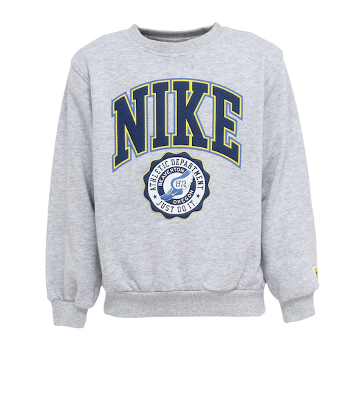 ナイキ（NIKE）ジュニア NKB B NSW P.E. GFX クルー スウェットシャツ 86N219-GAK