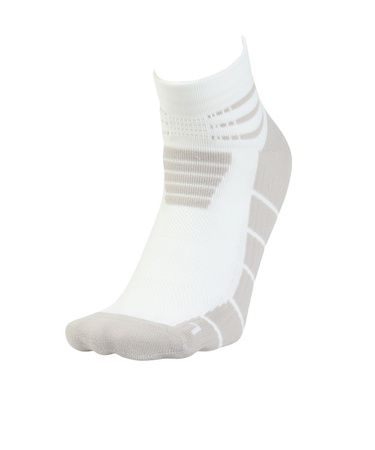 デュアリグ(DUARIG)ソックス サポート ロー 1足組 白 25.0cm 5F0024-WASK-894GSA WHT 靴下 スポーツ くるぶし丈