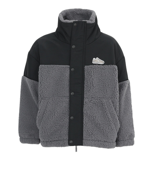 ニューバランス（new balance）ジュニア シューパッチボアジャケット ABJ55566BK