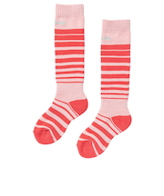 フェニックス(PHENIX)トーナルグラデーションボーダースキーソックス ESG25SO91PALE PINK