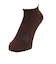 ニューエラ（NEW ERA）靴下 ショート丈 ソックス BROWN/CH ブラウン 23-25cm 14886678 抗菌 防臭