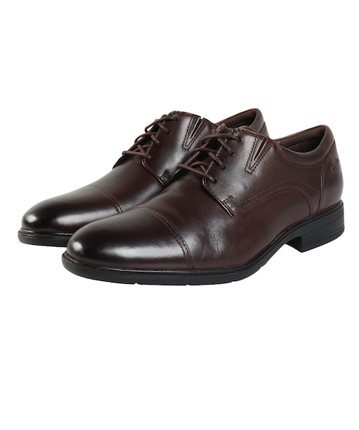 クラークス（Clarks）タウンシューズ STEADWELL CAP ブラック 26184677 カジュアル シューズ