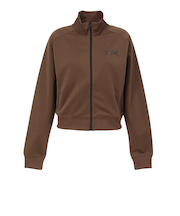 エックスガール（X-gir）ショート トラックジャケット 155253021007-BROWN