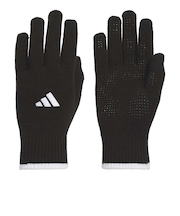 アディダス（adidas）手袋 ベーシック ニットグローブ 黒 ブラック S-Lサイズ BT061-JZ1729