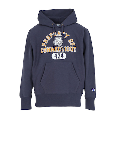 チャンピオン-ヘリテイジ(CHAMPION-HERITAGE)リバースウィーブ 11.5オンス カレッジ フーデッド スウェットパーカー C3-C117 386