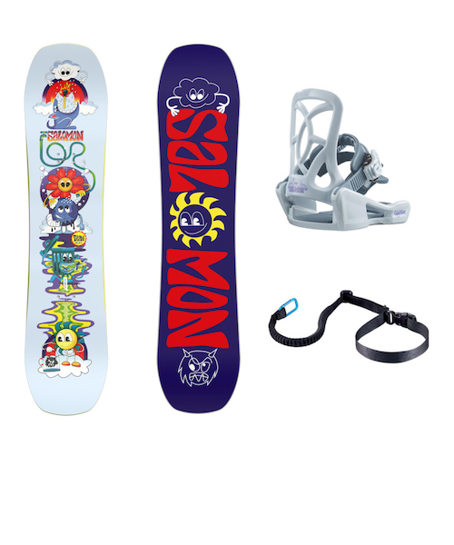 サロモン（SALOMON）ジュニア スノーボード板 TEAM PACKAGE 26 479244