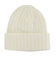 クー（Coo.）帽子 ニットキャップ ベーシックボリュームリブワッチ オフホワイト 白 897CO5ST0026 WHT