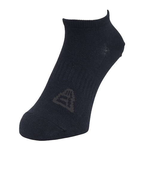 ニューエラ（NEW ERA）靴下 ショート丈 ソックス NAVY/WHI 紺 23-25cm 14886676 抗菌 防臭