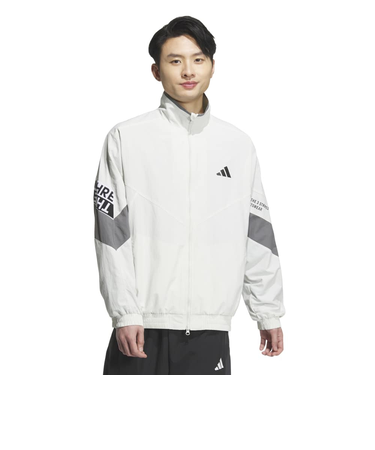 アディダス（adidas）ワーディングパック ルーズフィット メッシュ裏地付き ウーブンジャケット WM005-KA1264