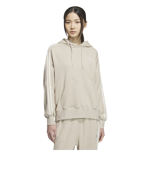 アディダス（adidas）エッセンシャルズ プラス 3S フレンチテリーパーカー JUP40-JZ8681