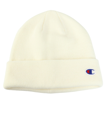 チャンピオン-ヘリテイジ（CHAMPION-HERITAGE）ニットキャップ ワンポイントロゴ 白 57-59cm C8-C714C 020 ニット帽