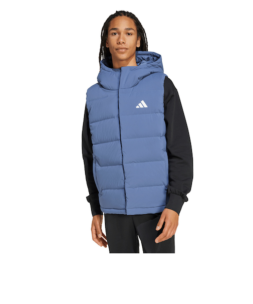 アディダス(adidas)Helionic クライマウォーム フード付き ダウンベスト JXV25-JX0585
