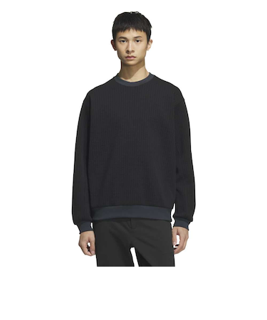 アディダス（adidas）プレミアム カジュアル レギュラーフィット ローゲージニット スウェット LB804-JZ8745