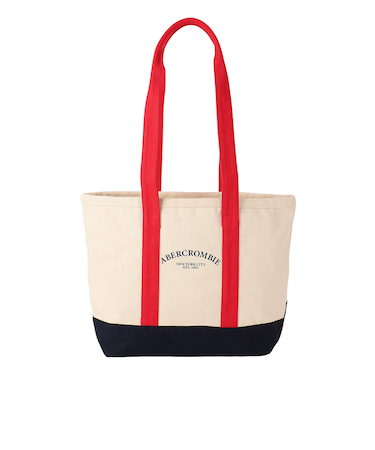 アバクロンビー&フィッチ(Abercrombie & Fitch)トートバッグ AAN A&F CLASSIC トート ベージュ 13L 8AW018-R9M…