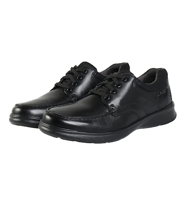 クラークス（Clarks）タウンシューズ コトレルエッジ ブラック 26137385 カジュアル シューズ ステッチ