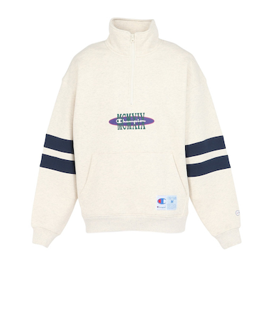 チャンピオン-ヘリテイジ(CHAMPION-HERITAGE)SF ルーズ ハーフジップ スウェットシャツ C3-C013 810