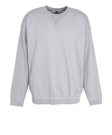 アディダス(adidas)ルーズフィット ワッフル スウェット SX224-KG0780