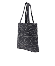 コンバース（CONVERSE）トートバック CS キルトトートバッグ ブラック×ホワイト BWT 41700111