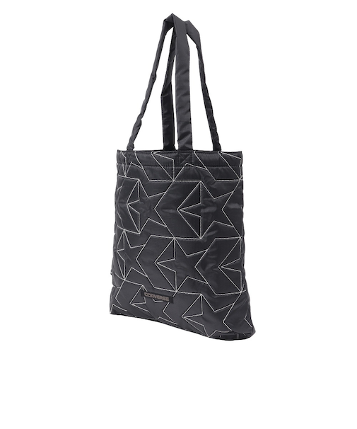 コンバース（CONVERSE）トートバック CS キルトトートバッグ ブラック×ホワイト BWT 41700111