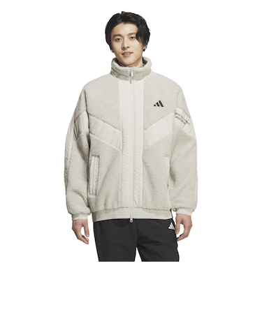 アディダス（adidas）ワーディングパック ルーズフィット ボアジャケット CS116-KA1272