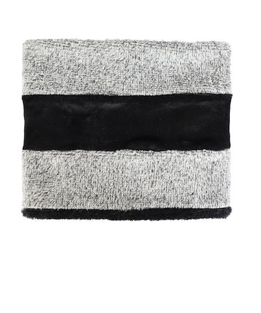 クー（Coo.）リバーシブル ボーダーネックウォーマー 黒 ブラック 900CO5ST0034 BLK 防寒小物