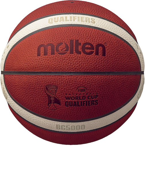 モルテン（molten）バスケットボール 7号球 検定球 FIBAワールドカップ2027大陸予選試合球 BG5000 B7G5000-Q5Z