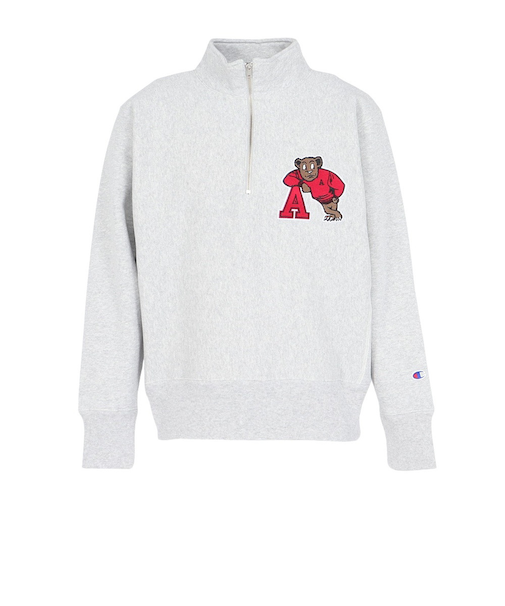 チャンピオン-ヘリテイジ（CHAMPION-HERITAGE）リバースウィーブ 11.5オンス ハーフジップ スウェット C3-C023 040