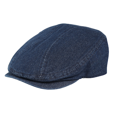 エルケクス（ELKEX）ハンチングキャップ Eロゴデニムハンチング 紺 60-64cm EKM5FA0029 NVY ハンチング帽 デニム