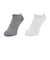 クー（Coo.）靴下 3層 ショートソックス 2足組 グレー 灰色 22.0～25.0センチ 895CO5GSA0127 GRY