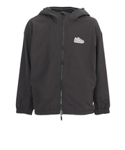 ニューバランス（new balance）ジュニア シューパッチウインドジャケット 裏起毛 ABJ55564BLK