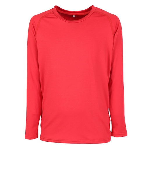 デュアリグ(DUARIG)ジュニア サッカーウェア ストレッチマルクビ 長袖インナーシャツ 3F0011-SCWR-742ES RED