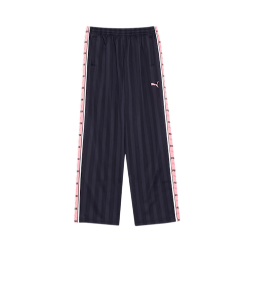 プーマ(PUMA)トレーニング シャドウ ストライプ ニット パンツ 527755 71 NVY
