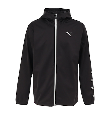 プーマ(PUMA)ウィンドブレーカー ニット ジャケット 528454 01 BLK