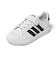 アディダス（adidas）ジュニアスニーカー ボーイズ スポーツシューズ ストリートトーク ホワイト OPK37-JQ6144 スニーカー