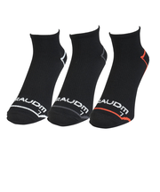 ソックス Gヒートクロスアンクル 3足組 黒 22.0cm SK5F0002-WA895-GRGSA 靴下 防寒 あたたかい ドライ 3足セット