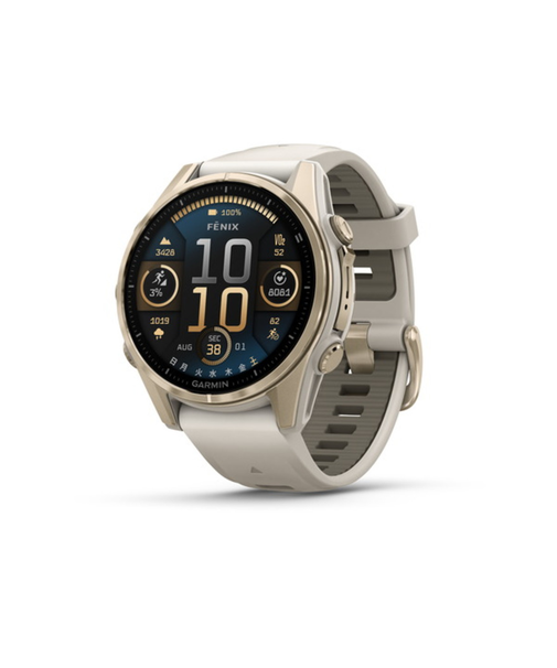 ガーミン(GARMIN)時計 腕時計 フラッグシップGPSウォッチ fenix 8 Sapphire AMOLED 43mm ゴールド 010-02903-16