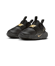 ナイキ（NIKE）ジュニアスニーカー スポーツシューズ フレックス ランナー 4 ブラック ゴールド IM6738-001 カジュアル シューズ