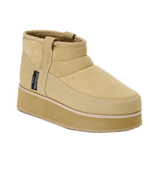 ロキシー(ROXY)ブーツ カジュアルシューズ MONARCH GROVE SUPER SHORT ベージュ 25FWRFT254203BEG 厚底 ショート…