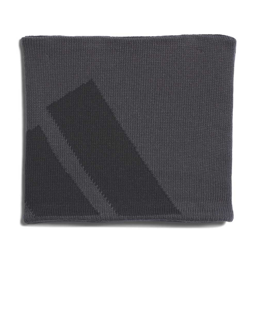 アディダス（adidas）ネックウォーマー ビッグロゴ リバーシブル  グレー  M-Lサイズ W6769-JZ1736