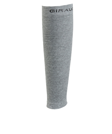 レッグウォーマー グレー Lサイズ WG5F0016-WA900-GRGSA 34cm丈 防寒 シンプル