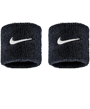 ナイキ(NIKE)リストバンド スウッシュ クラシック 2P ブラック×ホワイト BN3000-010