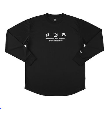 エゴザル（EGOZARU）バスケットボールウェア RSスリーロゴ ロングスリーブTシャツ 瀬川選手 ERAL99ULS003RSC001