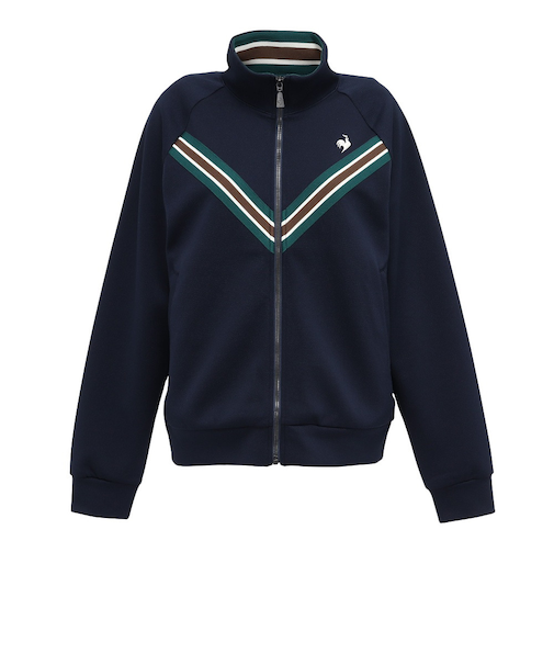 ルコックスポルティフ（lecoqsportif）ヘランカヴィンテージ カノコジャージジャケット LU5FJG10L NV00