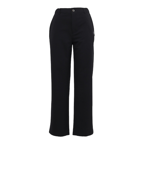 ルコックスポルティフ（lecoqsportif）エアスタイリッシュパンツ ヒートナビ 前開きストレート LT5FLP41L BK00