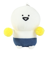 クーデンベルグ(KOUDENBERG)サンアロー マスコット 応援 お文具さん ホワイト×ブルー S5871 キーホルダー マスコット