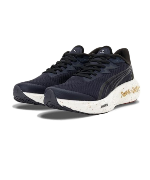 プーマ（PUMA）ランニングシューズ ジョギングシューズ PUMA×SAYSKY ヴェロシティ ニトロ 4 ダークグレー 31191001 スニーカー