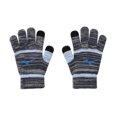 ミズノ（MIZUNO）ジュニア 野球 ニット手袋 12JYCA5114 NS