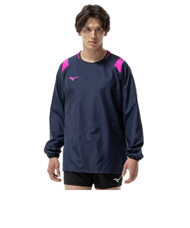 ミズノ（MIZUNO）バレーボールウェア BASIC 長袖ピステ V2MEC53114